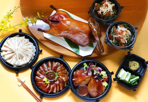 家宴 桃木片皮鴨三吃